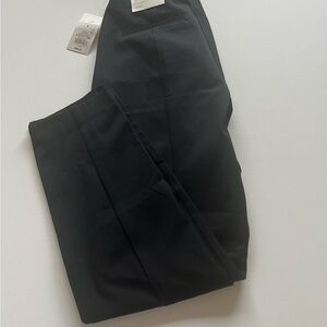 NWT A NEW DAY Women's Black Pants Size 8 Dress Pants Fitted Elastic Waist (F2)